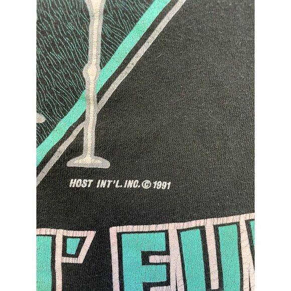 VINTAGE Las Vegas Sun N Fun 1991 Graphic T-shirt Men XL USA 90s Single Stitch - Picture 3 of 11